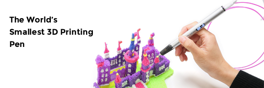 the smallest 3d printing pen in the world