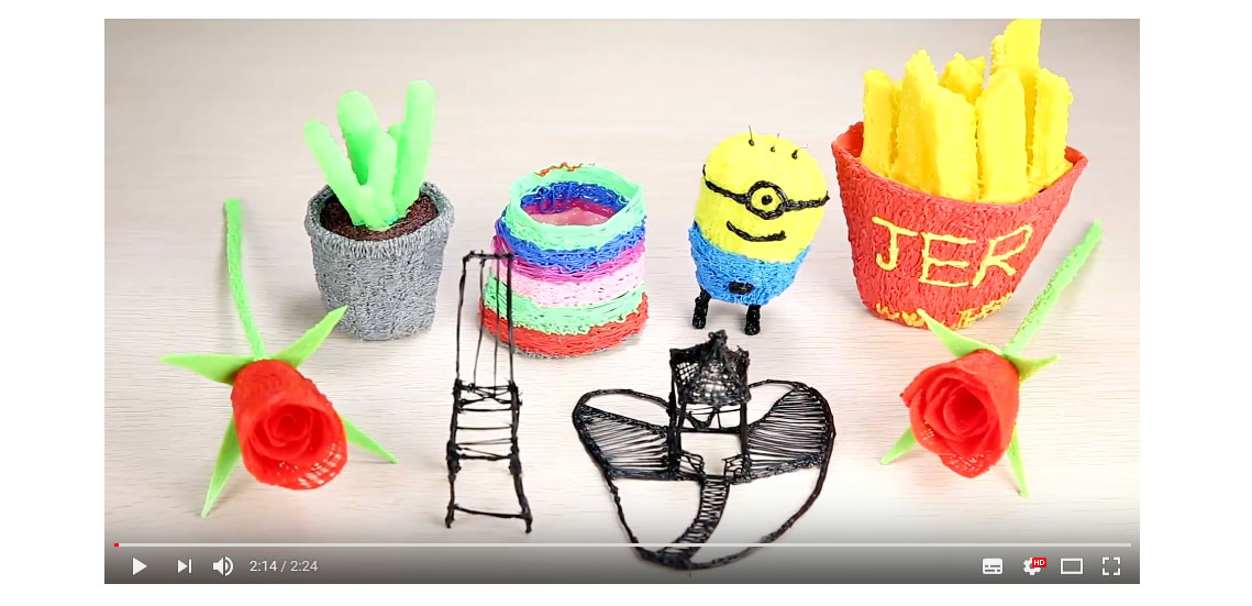 jer education-multi-color 3d printing pen